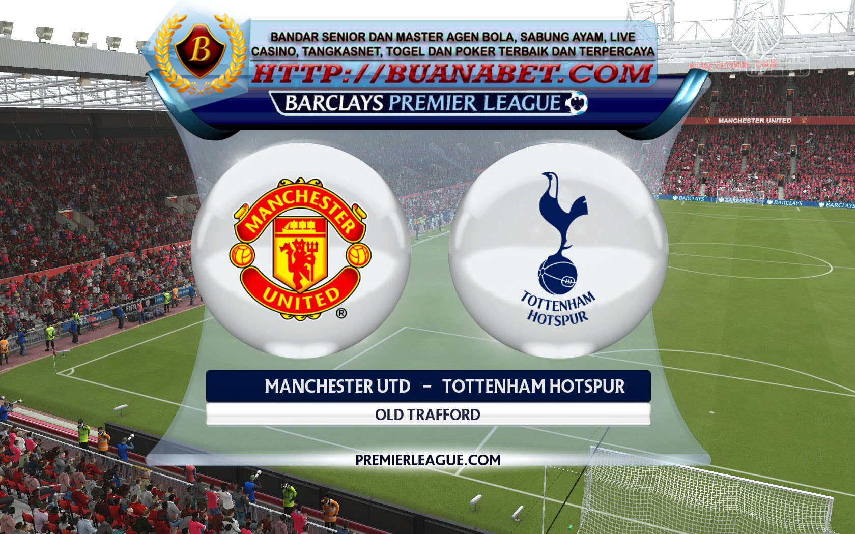 Prediksi Pertandingan Manchester United vs Tottehham Hotspur 11 Des 2016